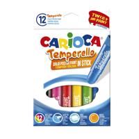 Plakkaatverf carioca temperello 12 stuks