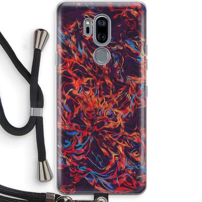 Lucifer: LG G7 Thinq Transparant Hoesje met koord