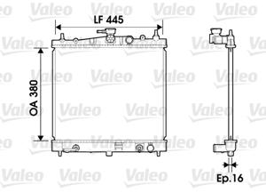 Valeo Radiateur 734247