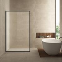 Wiesbaden Square Inloopdouche 90x200 cm - Helder Glas & Nano Coating