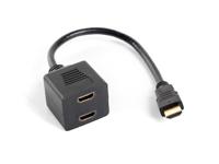 Lanberg AD-0019-BK video splitter HDMI 2x HDMI