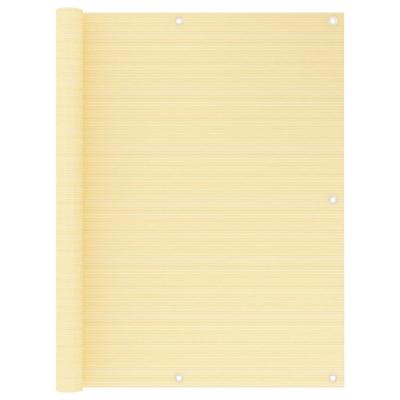 VidaXL Balkonscherm 120x500 cm hdpe beige