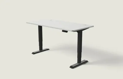 Desktronic HomePro bureau Zwart / Grijs / 160x80 cm