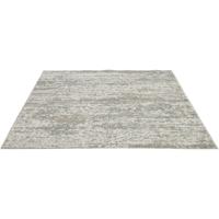 Leen Bakker - Vloerkleed Angul - Crème/grijsgroen - 160x230 Cm - Jute/Polyester - Crème#Groen#Grijs