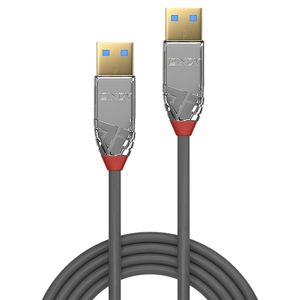 Lindy 36627 USB-kabel 2 m USB 3.2 Gen 1 (3.1 Gen 1) USB A Grijs