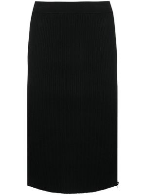 TOM FORD jupe crayon à effet froissé - Noir