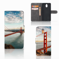 Nokia 3.1 (2018) Flip Cover Golden Gate Bridge