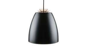 SG Hanglamp Bell maxi zwart met goudkleurige binnenkant met LED lamp 15W 840 lumen