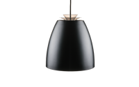 SG Hanglamp Bell maxi zwart met goudkleurige binnenkant met LED lamp 15W 840 lumen SG Hanglamp Bell maxi zwart met goudkleurige binnenkant met LED lamp 15W 840 lumen
