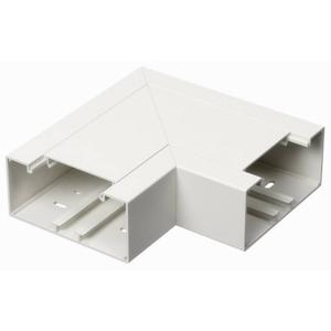 GGK 18350 Vlakke winkelhaken (b x d) 130 mm x 62 mm Zuiver wit 1 stuk(s)