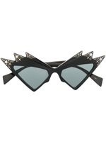 Gucci Eyewear lunettes de soleil à monture papillon - Noir
