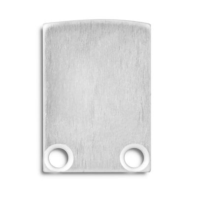 Eindkap E12 aluminium voor PL10 profiel 2 stuks