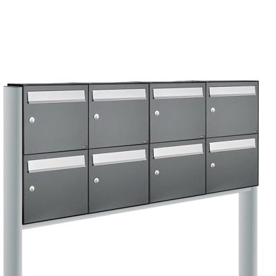 Allux Flow Set 4-Breed, 2-Hoog Op Statief Antraciet - 40040065_4x2s