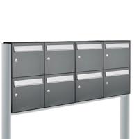 Allux Flow Set 4-Breed, 2-Hoog Op Statief Antraciet - 40040065_4x2s