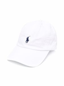 Ralph Lauren Kids casquette Arel à logo brodé - Blanc