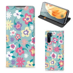 OPPO Reno3 | A91 Smart Cover Flower Power