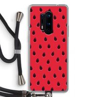 Watermelon: OnePlus 8 Pro Transparant Hoesje met koord