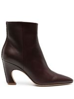 Chloé bottines Oli en cuir 80 mm - Marron