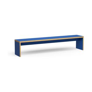 HKliving Dining Bench eetkamerbank 220 cm blue