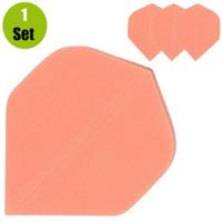 Lena Poly Plain Dartflights - Neon Oranje