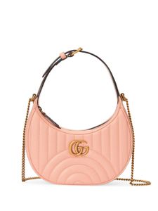 Gucci mini sac porté épaule GG Marmont - Rose