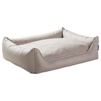 MaxxNobel Ultra Orthopedische Sofa Lederlook Beige 100 x 80 cm