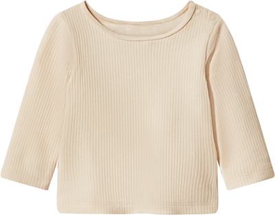 lupilu Baby shirt (Beige, 86/92)