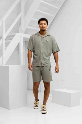 Black Bananas Monogram Waffle Zomerset Heren Groen - Maat S - Kleur: Groen | Soccerfanshop