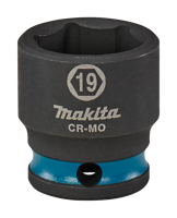 Makita Krachtdop Impact Black, 3/8 19mm - E-16003