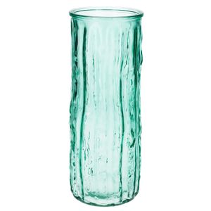 Bloemenvaas - helder- transparant glas - D10 x H25 cm