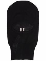 Rick Owens cagoule à découpes - Noir