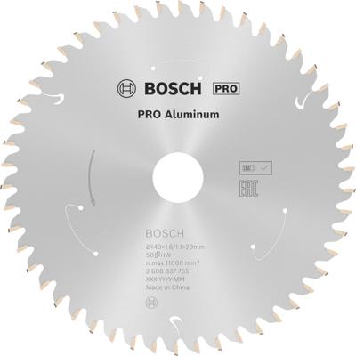 Bosch Accessoires Cirkelzaagblad St Alu 140X20X1.6/1.1X50T - 2608837755