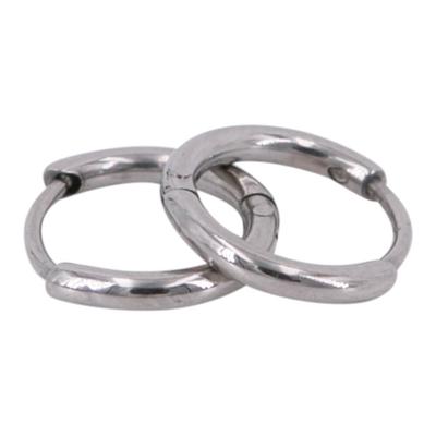 Kalli Oorringen Rond Smal Zilver 0.9 cm | 1893