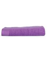 The One Towelling TH1000 Classic Beach Towel - Purple - 100 x 180 cm