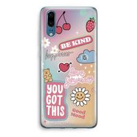 Positivity: Huawei P20 Transparant Hoesje