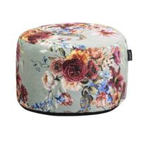 Leen Bakker - Poef Lebel Lina - 48x28 Cm - Polyester - Groen