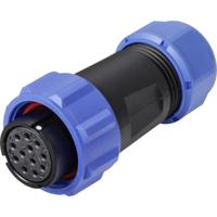 Weipu SP2110 / S 12 II Ronde connector Bus, recht Totaal aantal polen: 12 Serie (ronde connectoren): SP21 1 stuk(s)