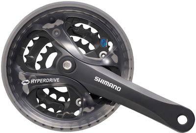 Shimano crankstel 7/8 speed acera fc-m361 met 175mm crankarm 42 x 32 x 22t zwart