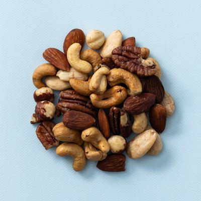 Notenmix gebrand ongezouten (bio) 400 gram