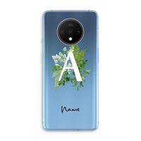 Green Brush: OnePlus 7T Transparant Hoesje