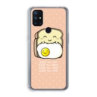 Sleep All Day: OnePlus Nord N10 5G Transparant Hoesje