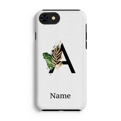 Charcoal Flora: iPhone 7 Tough Case