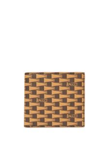 Bally Pennant logo-print wallet - Marron