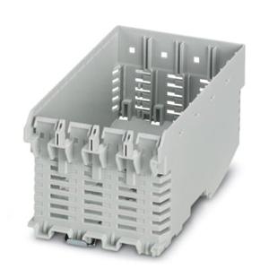 Phoenix Contact ME-IO 75,2 B 10U TBUS 7035 Onderkant voor behuizing Polyamide Lichtgrijs 10 stuk(s)