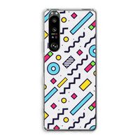 8-bit N°8: Sony Xperia 1 III Transparant Hoesje