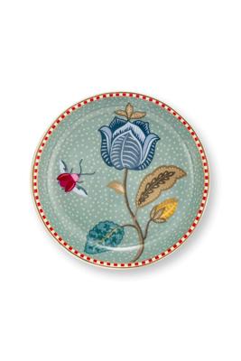 Pip Studio Theetip Blooming Tales Fantasy Blauw 9cm