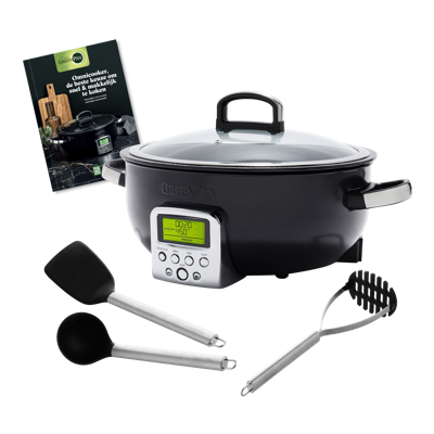 Elektrische wok Black set