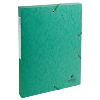 Exacompta elastobox Exabox groen, rug van 2,5 cm