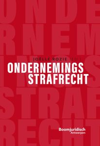 Ondernemingsstrafrecht - - ebook