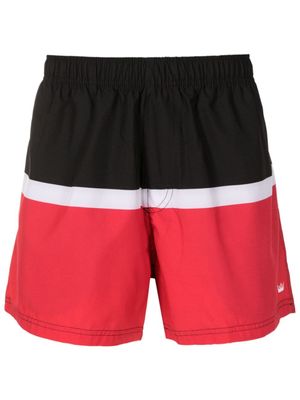 Osklen short de bain à taille élastiquée - Noir